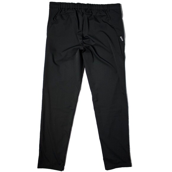 Hugo Boss Water Repellent Stretch Twill Slim Fit Pants Elastic Waist Men 36x32 - Picture 2 of 14